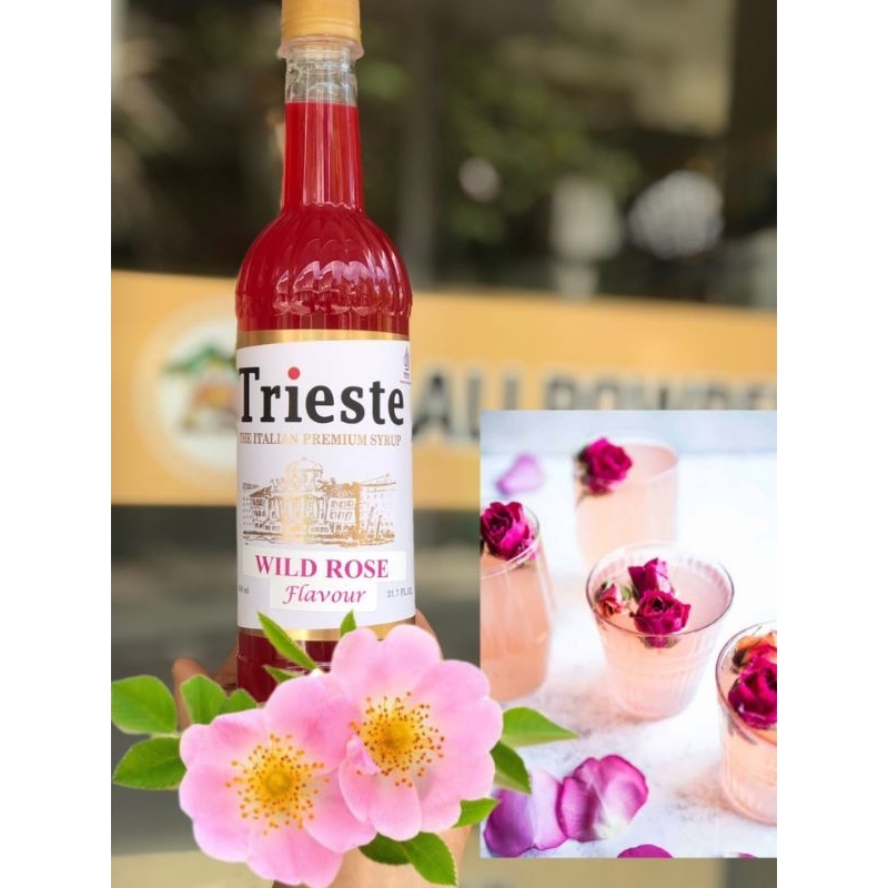 

sirup trieste wild rose di denpasar bali