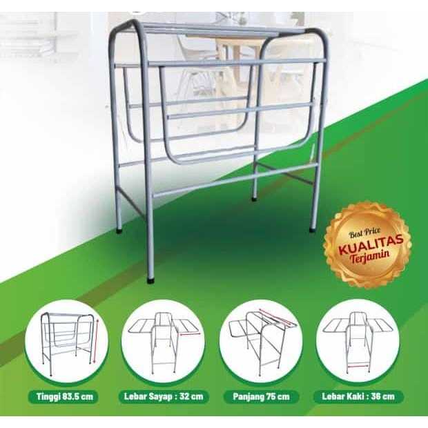 Jemuran Handuk Stainless Jumbo