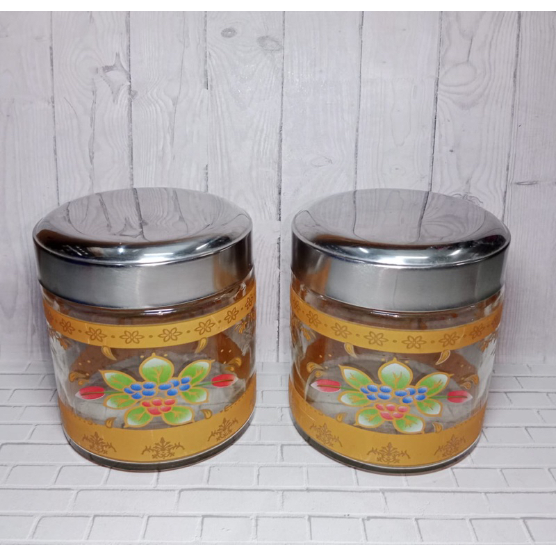 TOPLES KACA MOTIF BUNGA / TOPLES KUE KACA / TOPLES LEBARAN / TOPLES IMLEK / TOPLES NATAL