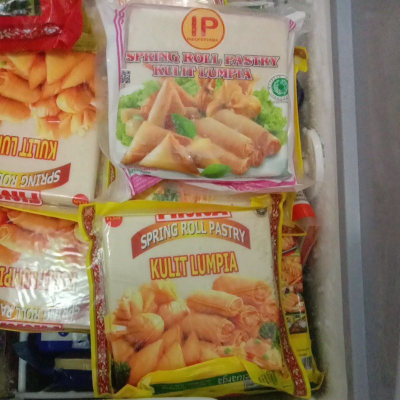 

Kulit lumpia IP /// Finna 5inc(125mmx125mm) 50lbr berat 250gr