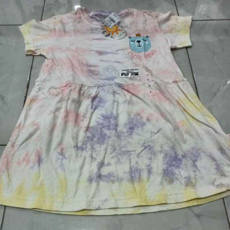 dress lucu anak perempuan Little M original matahari