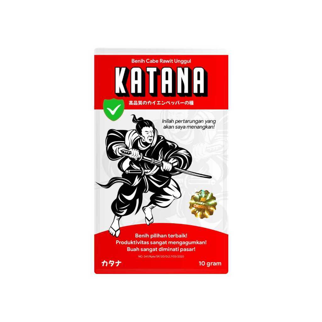 2 KATANA 1 KAOS - Benih Bibit cabe rawit cabai ori