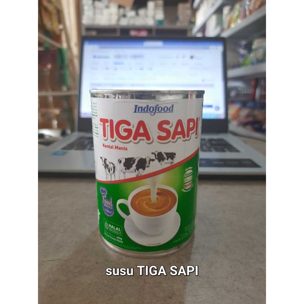 

Susu Krimer Kental Manis Cap TIGA SAPI 490gr