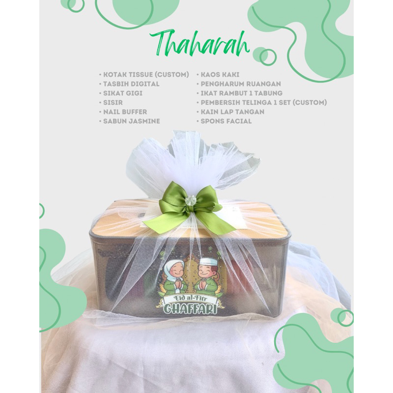 

Hampers Lebaran - Thaharah - Hampers Lebaran Pontianak - Hampers Lebaran Unik - Hampers Idul Fitri - Hampers Hari Raya - Hampers Pontianak - Hampers Ready Stock - Hampers Custom