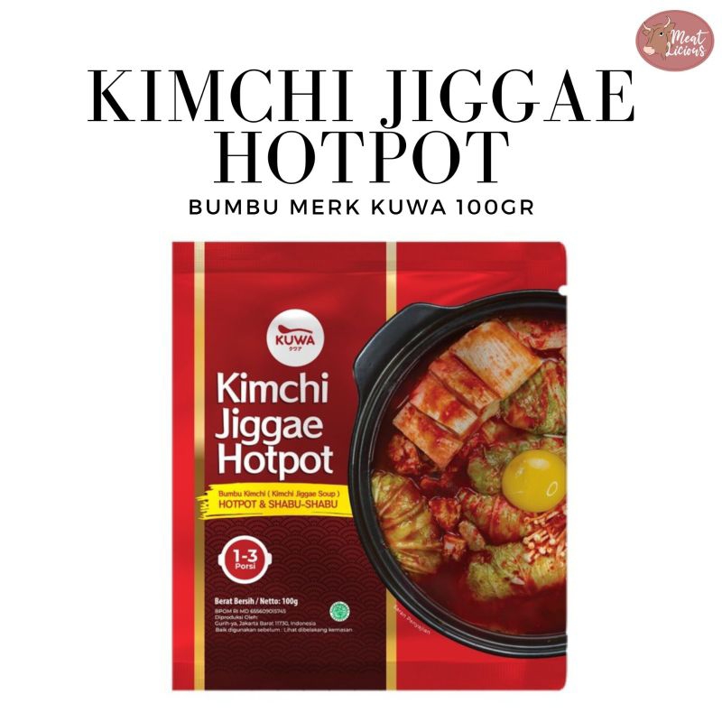 

(Halal) KUWA Chicken Collagen / Kimchi Jiggae Hotpot - Bumbu Instant Kaldu Ayam Kolagen 100gr