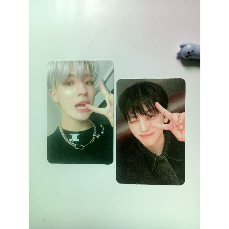 Photocard Official Jeno Jaemin zoom  wink peace gigit jari tc selca sg24 A & B ver