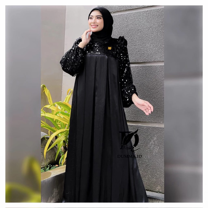 BRONZE SET HIJAB  - Tille sparkling mix cradenza by Dumma