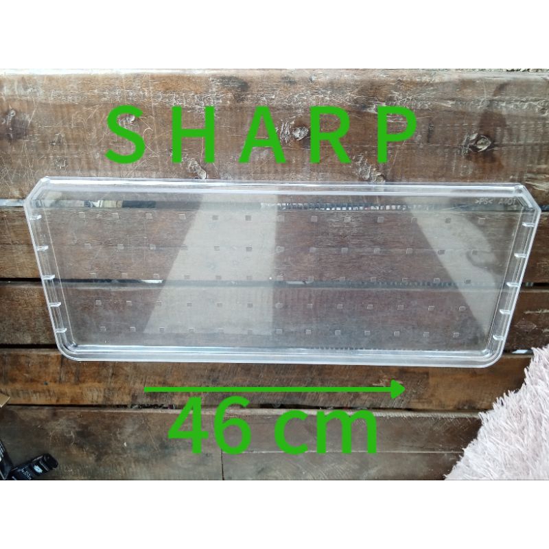 tatakan rak kulkas penutup rak sayur