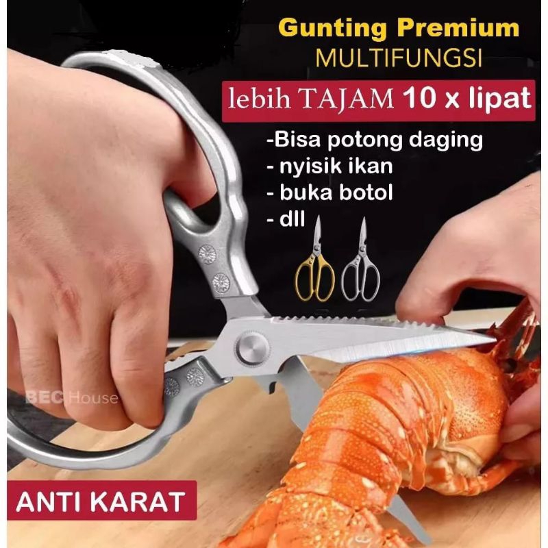 Gunting Dapur Premium Japan Sk5 Serbaguna