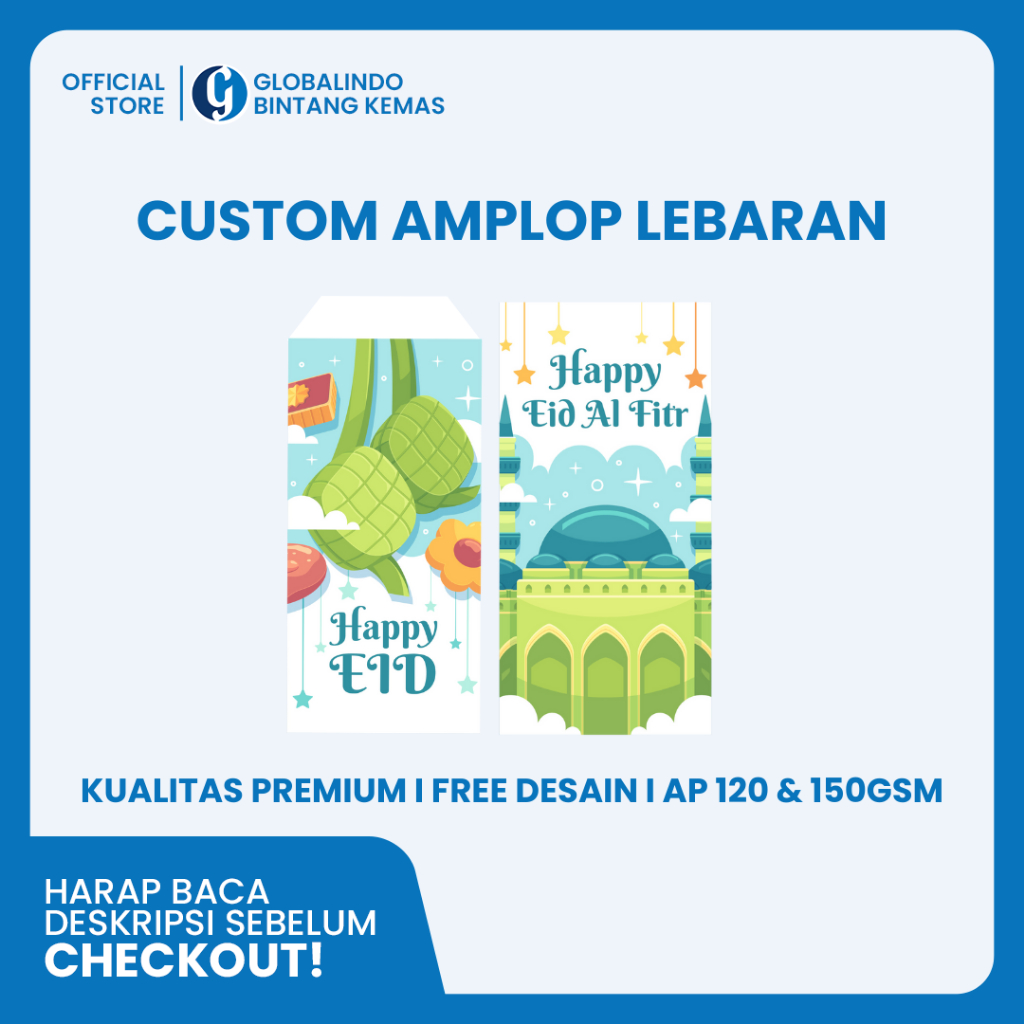 

GBK PRINT - AMPLOP ANGPAU LEBARAN CUSTOM NAMA & FOTO UKURAN JUMBO (ISI 12PCS)