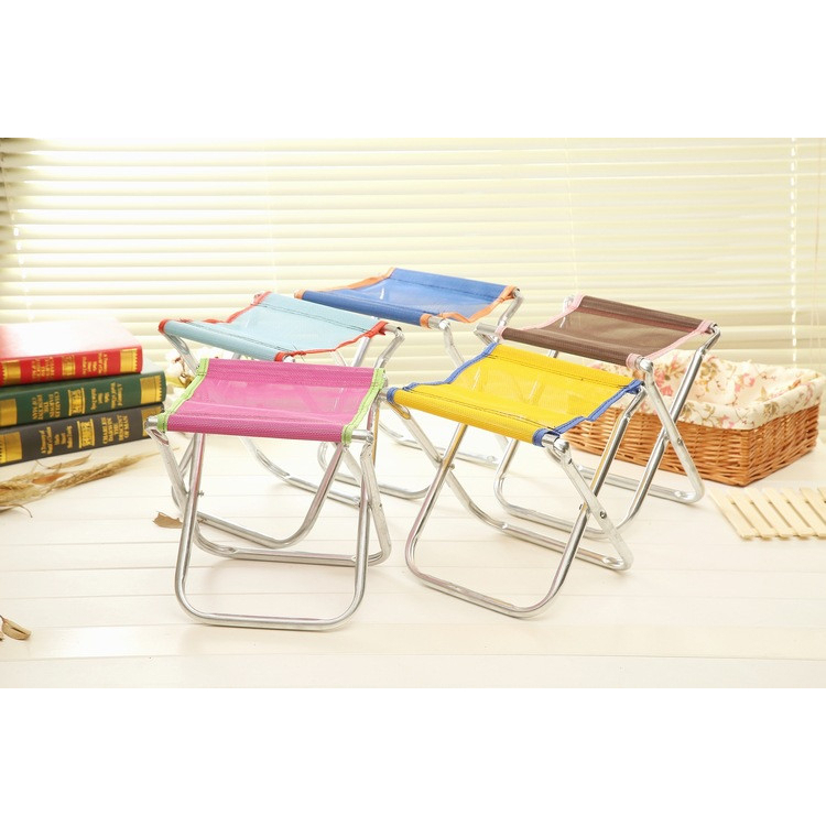 Kursi Lipat Outdoor Kursi Camping Memancing Portable Kursi Taman Pantai Mini