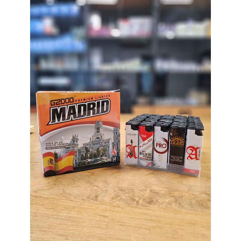 Korek Api Bara G2000 Madrid | Korek Bara G2000 Series Roko