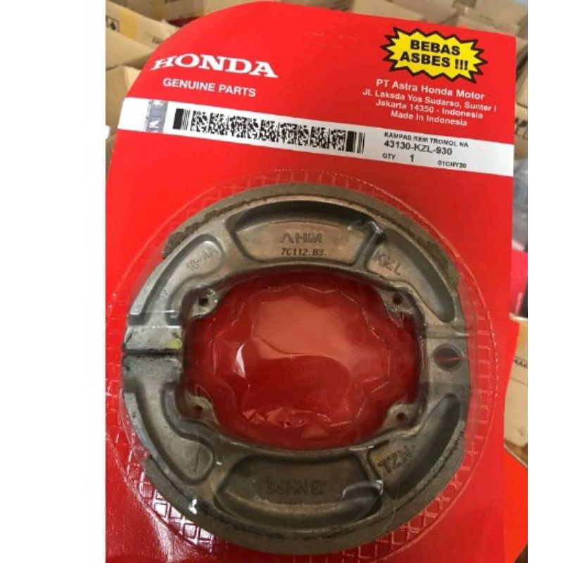 Kampas rem belakang pcx cbu, beat, vario, scoopy KZL-930