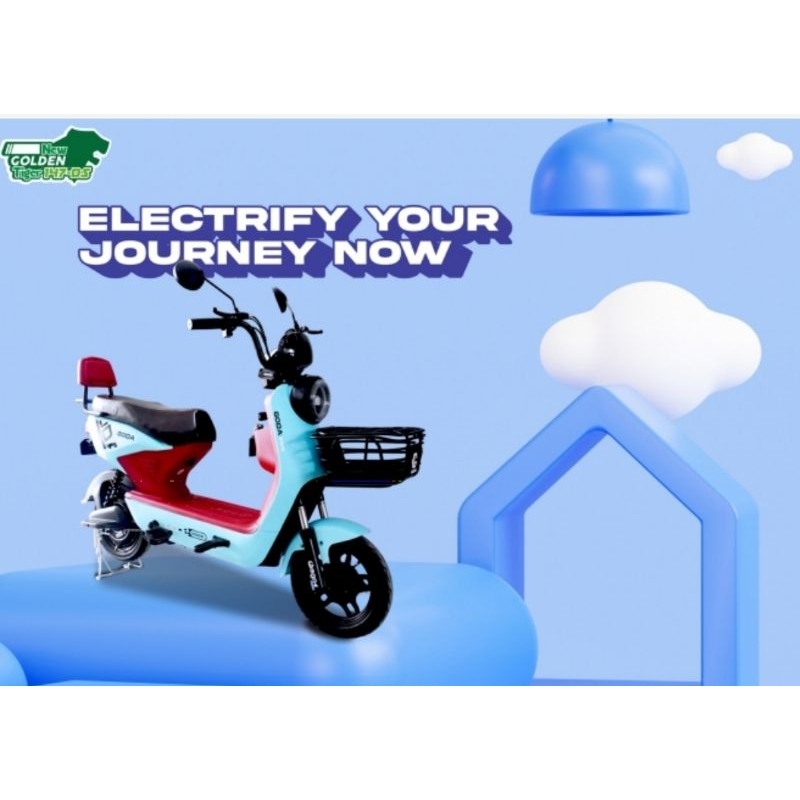 Sepeda Listrik Goda Tiger GD147DS GD 147 DS