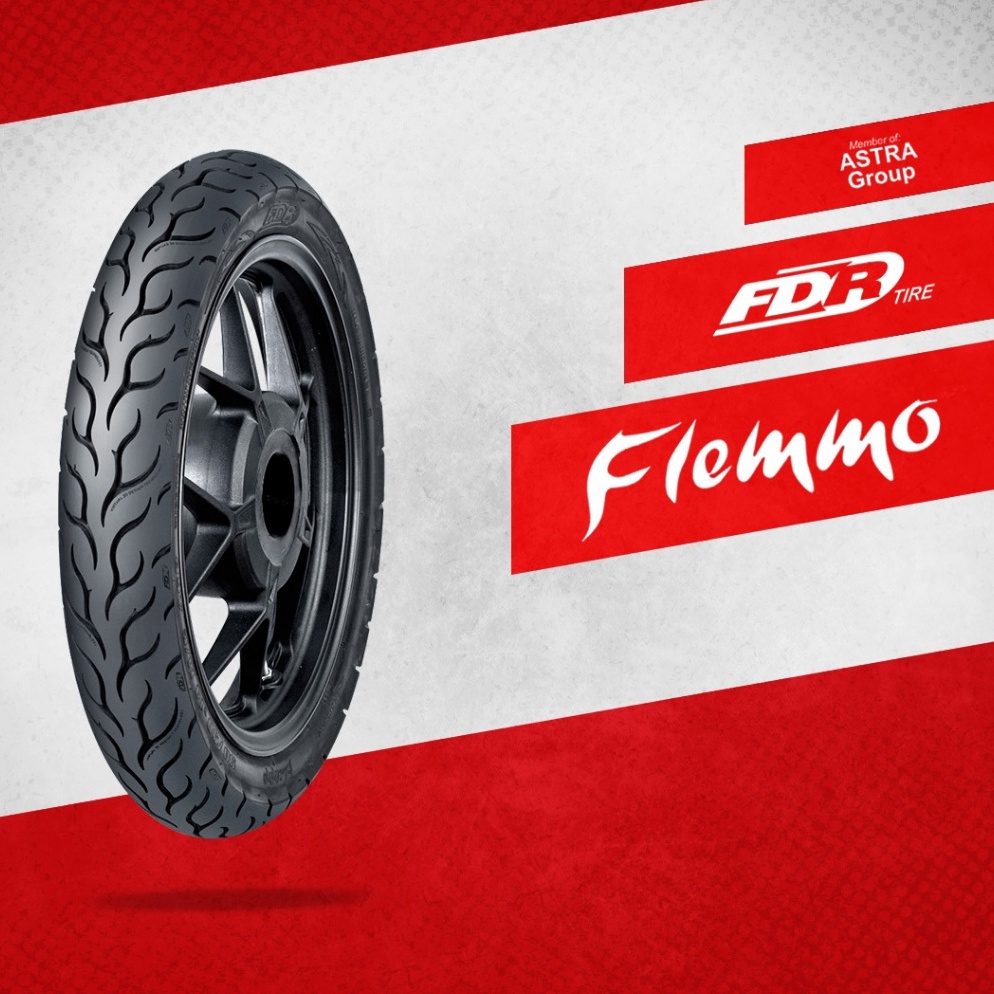 Trend Terbaru FDR TTTL FLEMMO Ring 14 Ban Motor Tube Type dan Tubeless