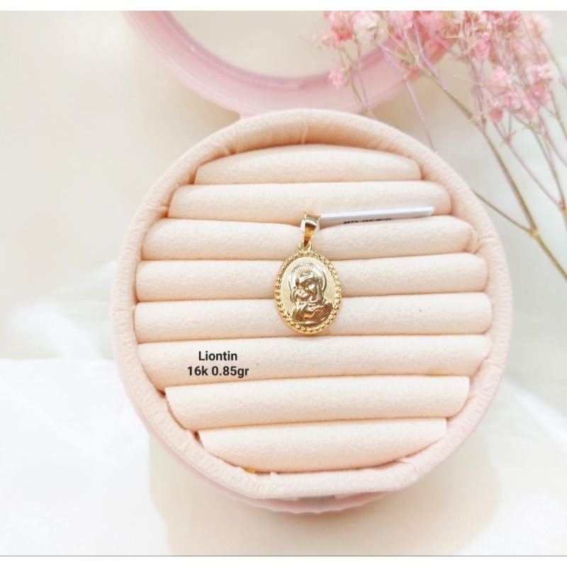 Liontin emas 70 bunda maria mini