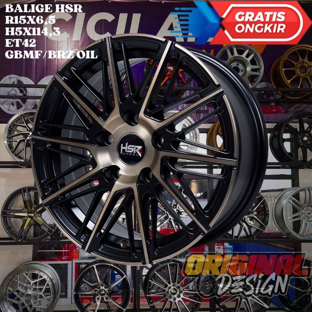 Velg Mobil Ertiga , Xpander , Innova , Voxy , HSR BALIGE Ring 15 R15