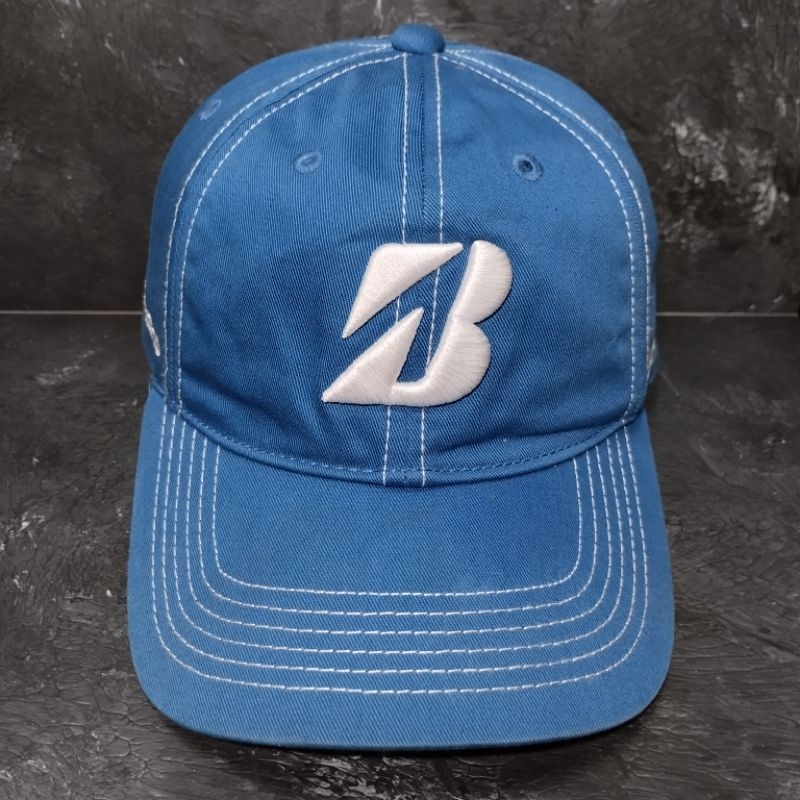 Topi sport golf BRIDGESTONE Original biru