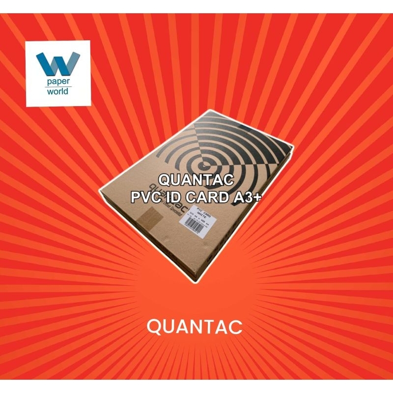 

QUANTAC PVC ID CARD " Minimal Pembelian 25 Set