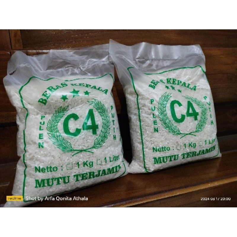 

Beras C4 kemasan 1kg