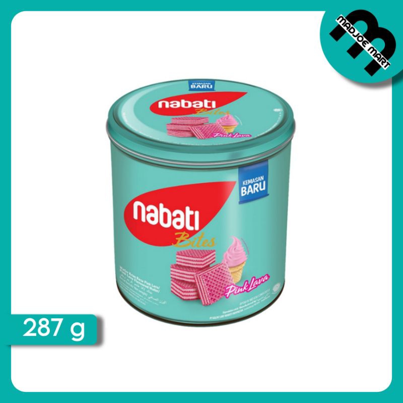 

Nabati Bites Wafer Pink Lava Kaleng 287 g