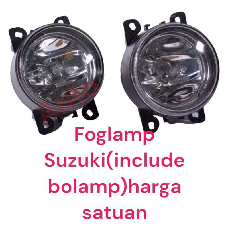 Foglamp Fog Lamp Lampu Kabut Suzuki Swift 2004-2013/ Grand Vitara/ Karimun Wagon/Ignish/Neo Baleno L