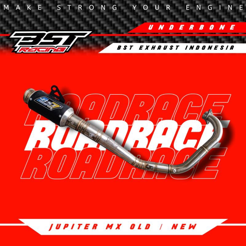 KNALPOT JUPITER MX ROADRACE BST RACING