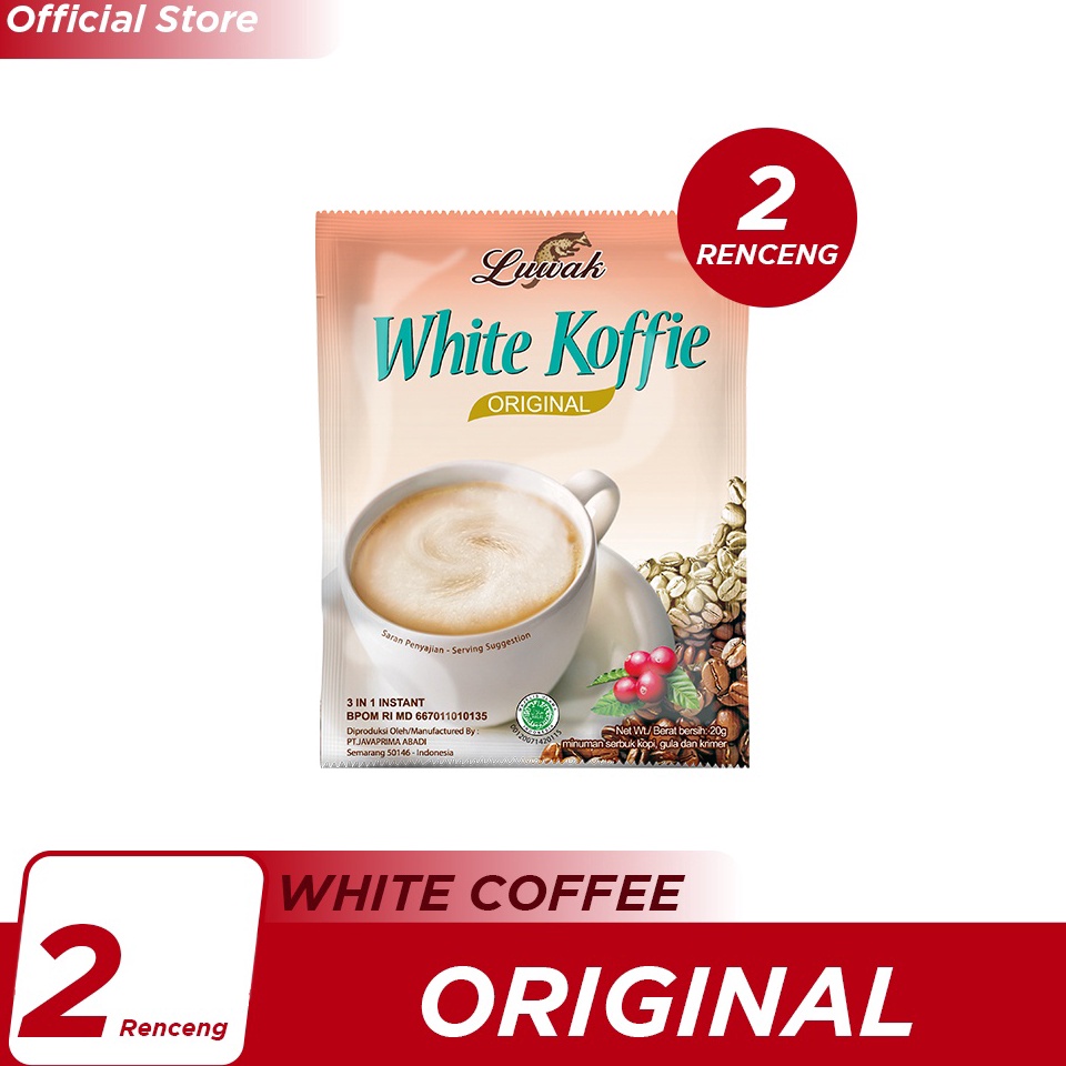 

PPR885 COD NEWPRODUCT Kopi Luwak White Koffie Original 1x2gr Renceng 2 Pcs