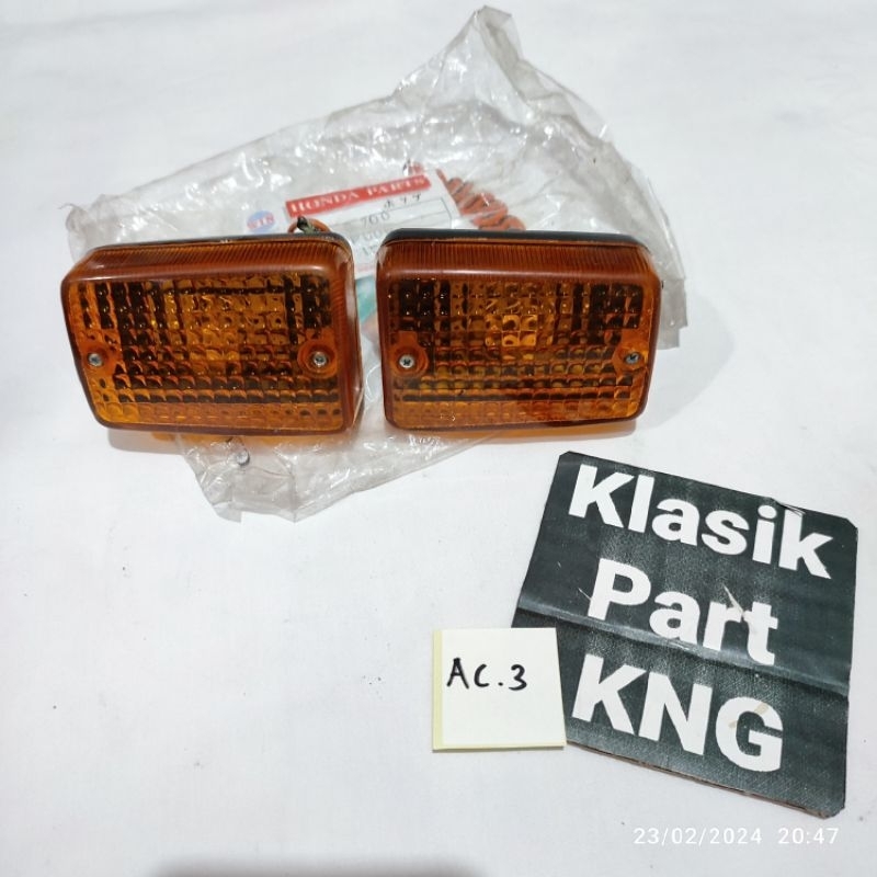 Lampu sein sen depan belakang Honda c700 c800 c 700 800 non original