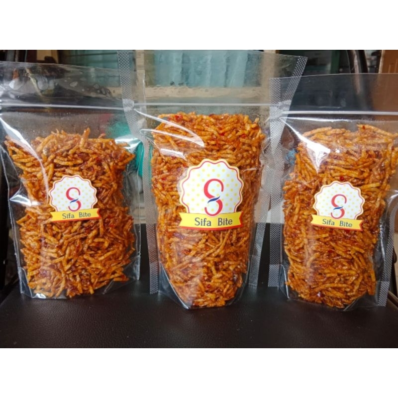 

Kering Kentang Mustofa+Teri 100-200gr