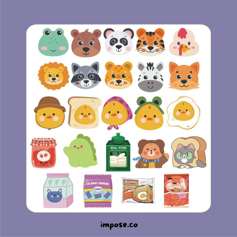 

Amplop Lebaran (10pcs) karakter 3D, viral 2024, Unik & lucu