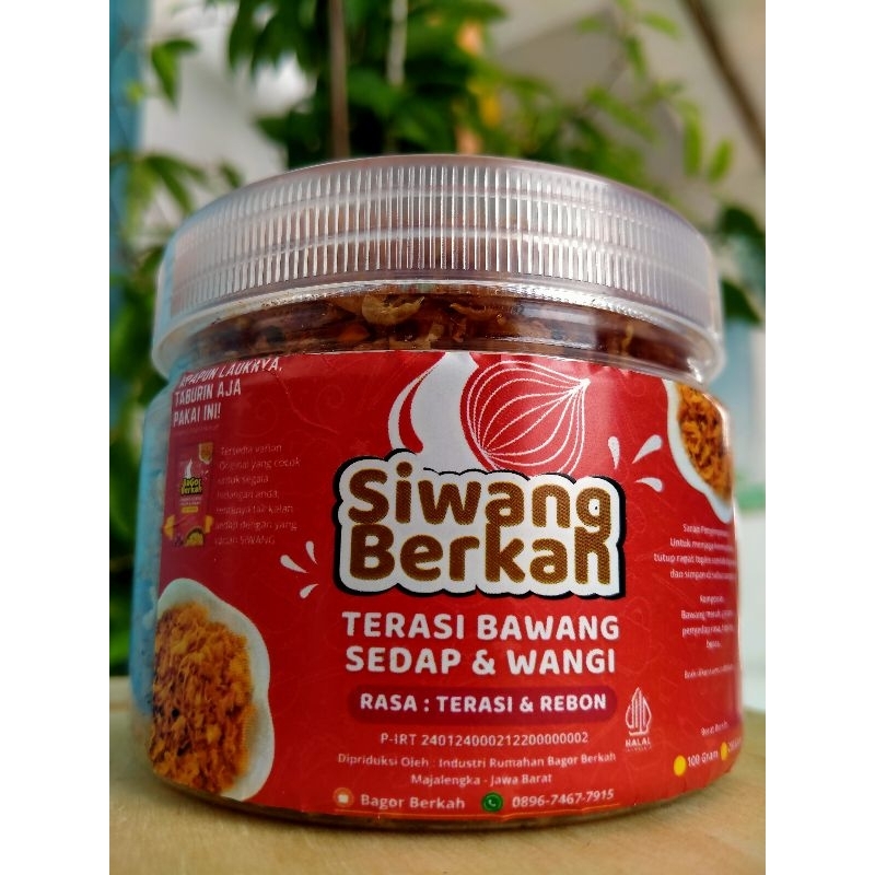 

SIWANG Berkah Premium (Terasi Bawang) 125 gram
