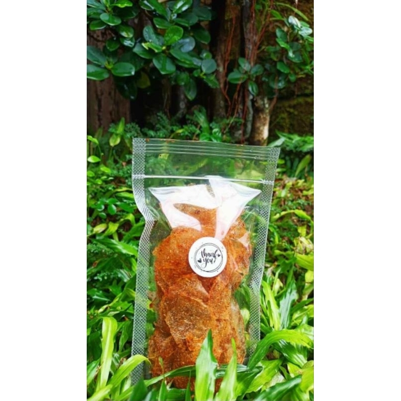 

Jajan Kiloan Kripik Kaca Pedas Daun Jeruk Kemasan 250gr