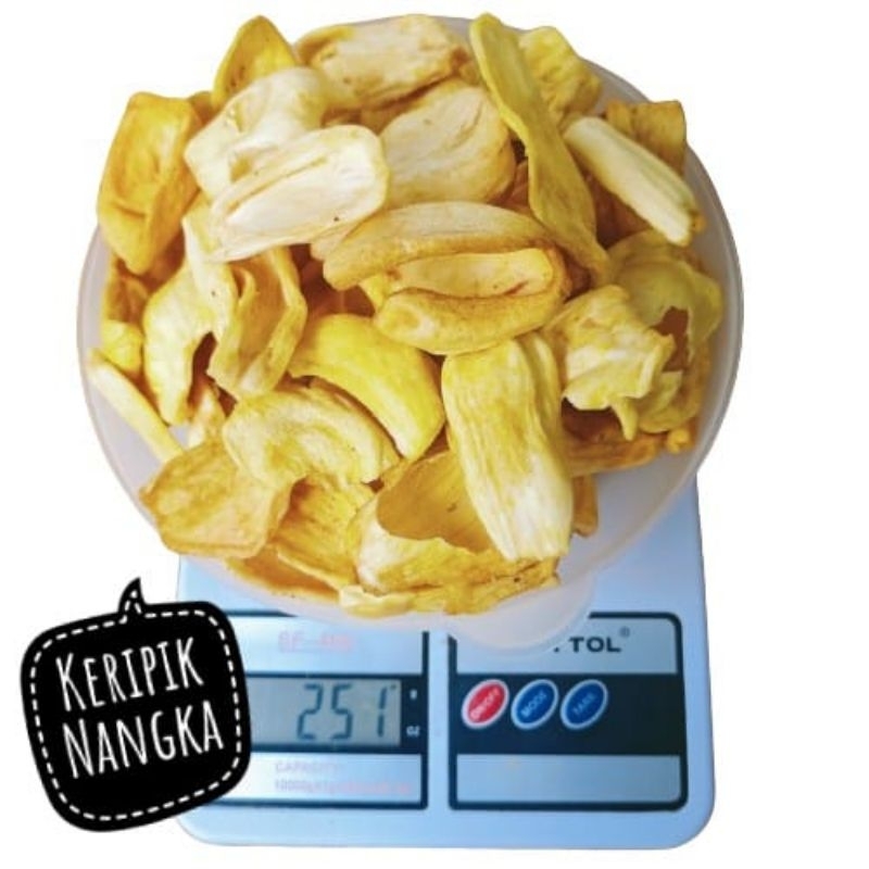 

Keripik Nangka Panggang Roasting Enak Gurih Nikmat Garing isi 50 Gram 100 Gram dan 250 Gram