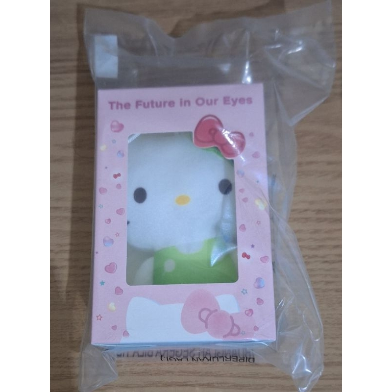 Hello Kitty Plush Bag Tag - Natural Botanical