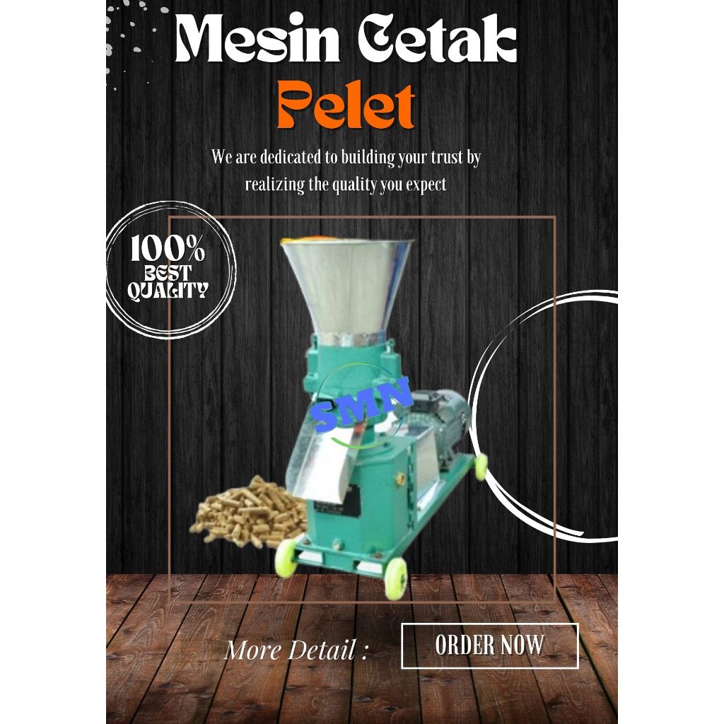 Mesin Pencetak Pelet - Mesin Pembuat Pelet - Mesin Pelet - Mesin Pakan