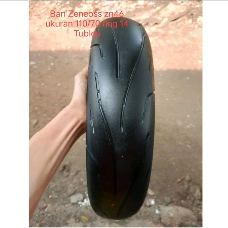 Ban Zeneos Zn56 ukuran 110/70 ring 14 Tubles
