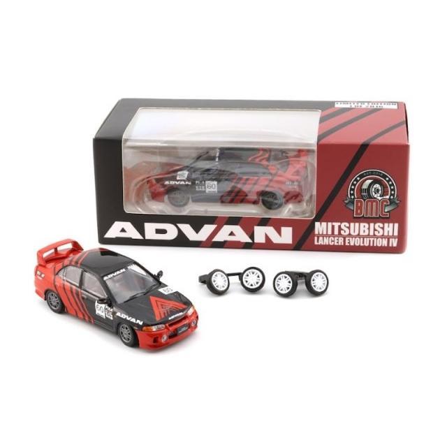 64B0264 - BM Creations 1/64 MITSUBISHI LANCER EVOLUTION IV-ADVAN