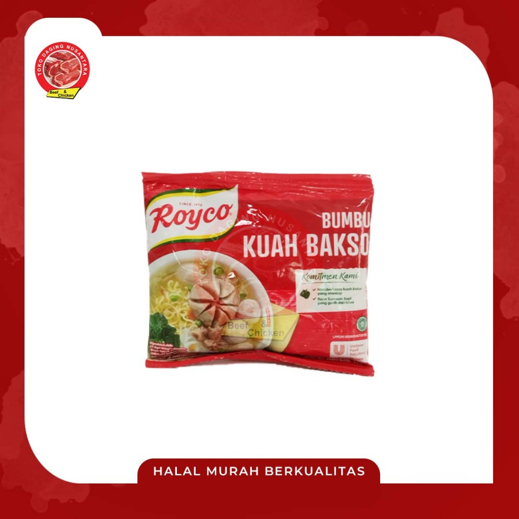 

ROYCO BUMBU KUAH BAKSO 100GR