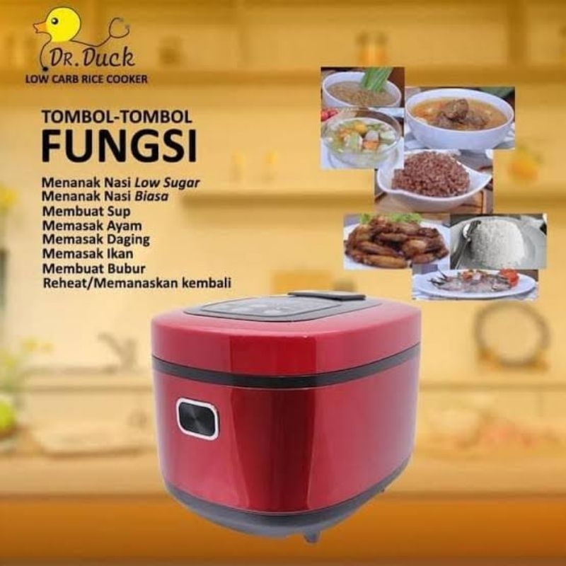 DR DUCK LOW SUGAR RICE COOKER