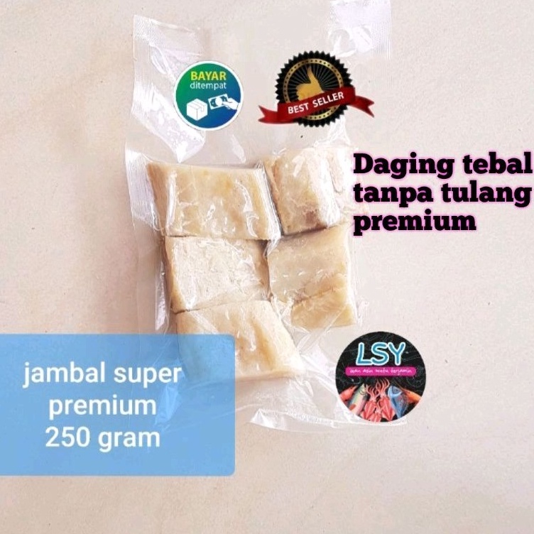 

QJT453 Ready Stok ikan asin jambal roti super 25gram