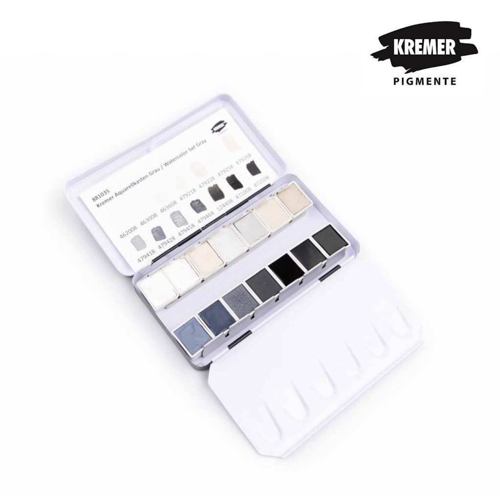 

KREMER WATERCOLOR SET GRAY - SMALL 881035
