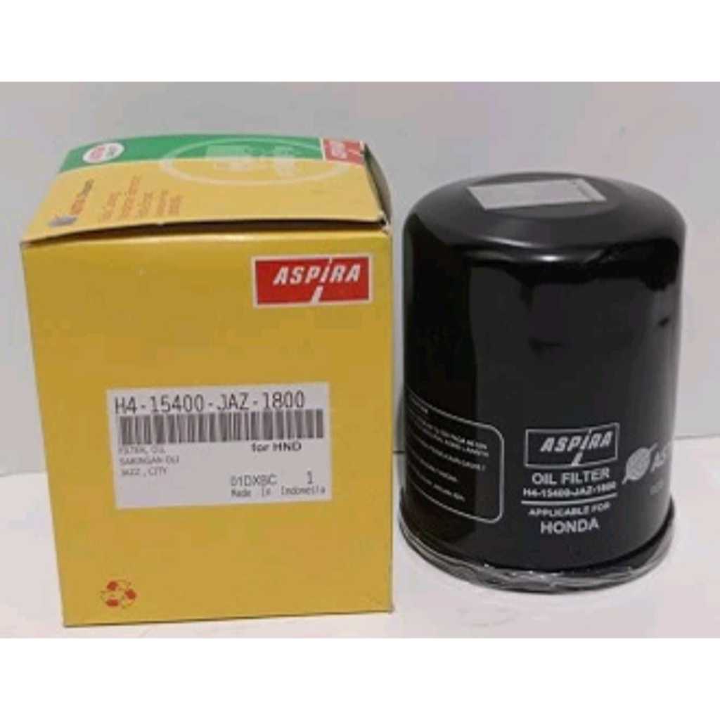 FILTER OLI ASPIRA H-4-15400-JAZZ-1800 HONDA JAZZ,ALL NEW HONDA CITY,NEW CITY ORIGINAL