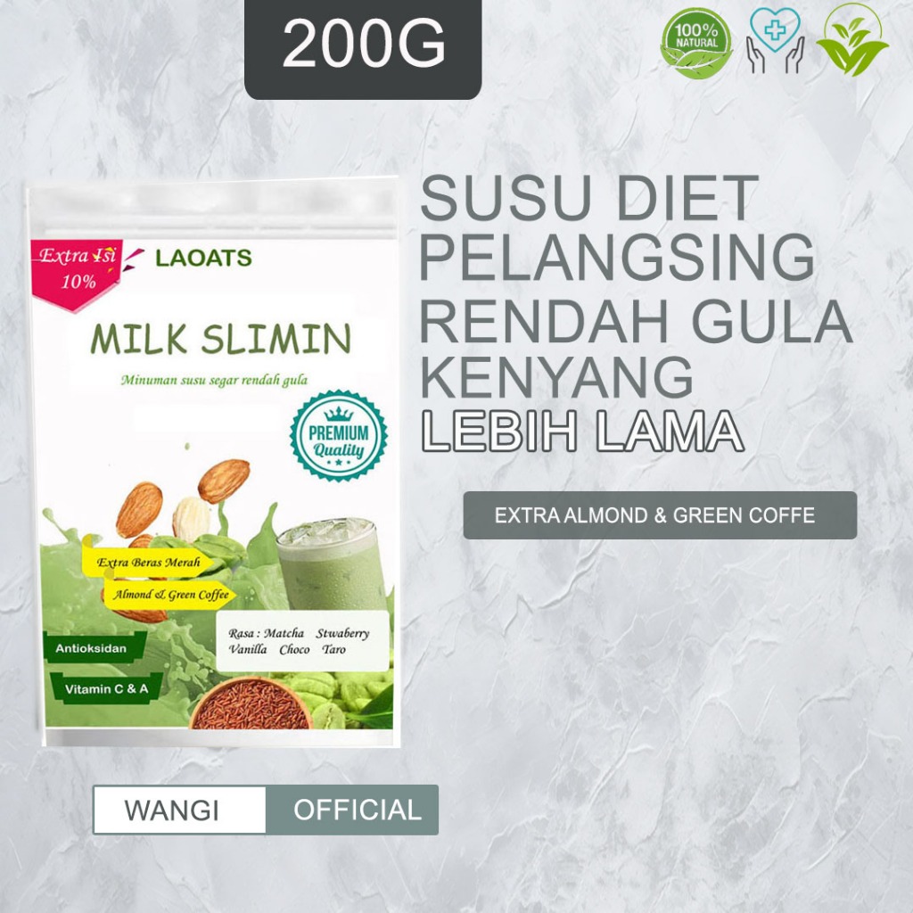 

Susu Diet Pengganti Makan Minuman Diet Sehat Fiber Drink Susu Pelangsing Badan Low Fat Rendah Lemak Laoats