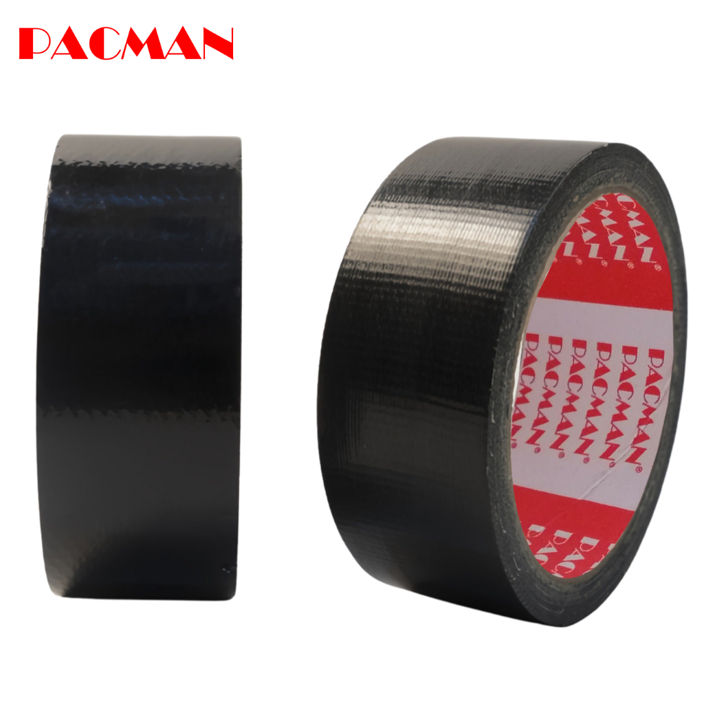 

36MM Lakban kain hitam original pacman