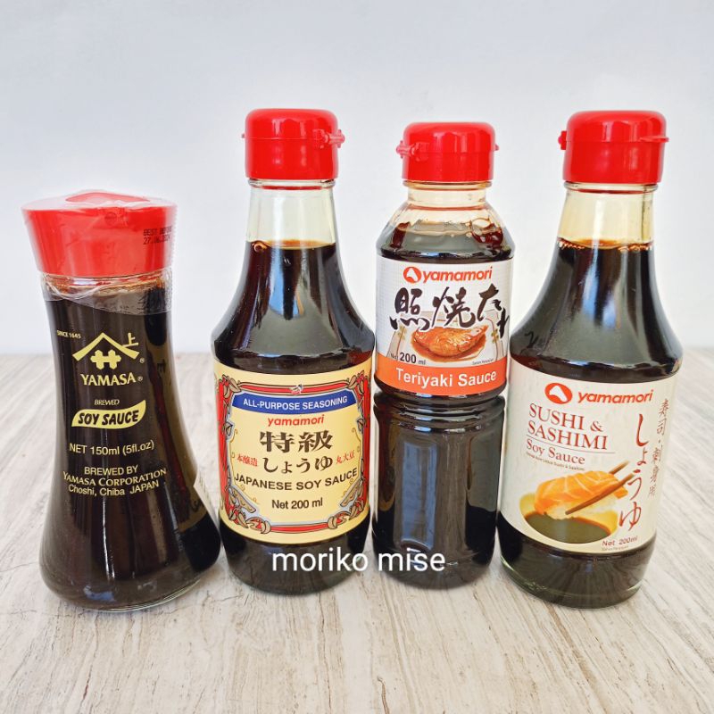 

[ BERMACAM MERK ] YAMAMORI teriyaki sauce 200 ml / sushi & sashimi / kecap asin 150 / cuka belibis / LEE KUM KEE oyster saus tiram / pure sesame oil minyak wijen / saus teriyaki jepang japan teriyaki teppanyaki katsu furai sushi