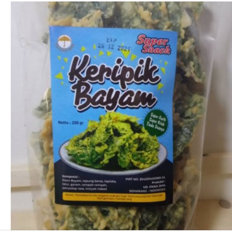 

keripik bayam