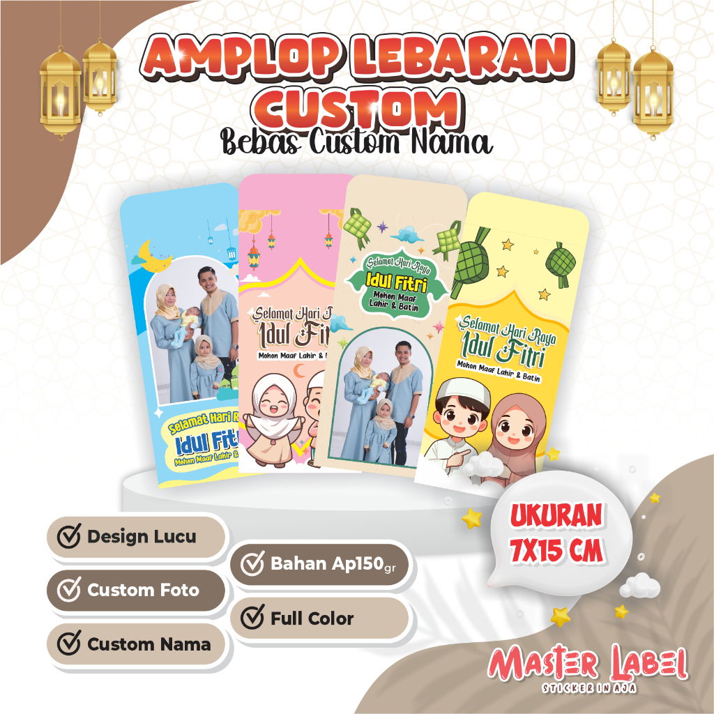 

AMPLOP LEBARAN 7X15CM amplop lebaran custom amplop unik amplop lebaran AESTETIC 1 amplop lebaran terbaru amplop lebaran kekinian