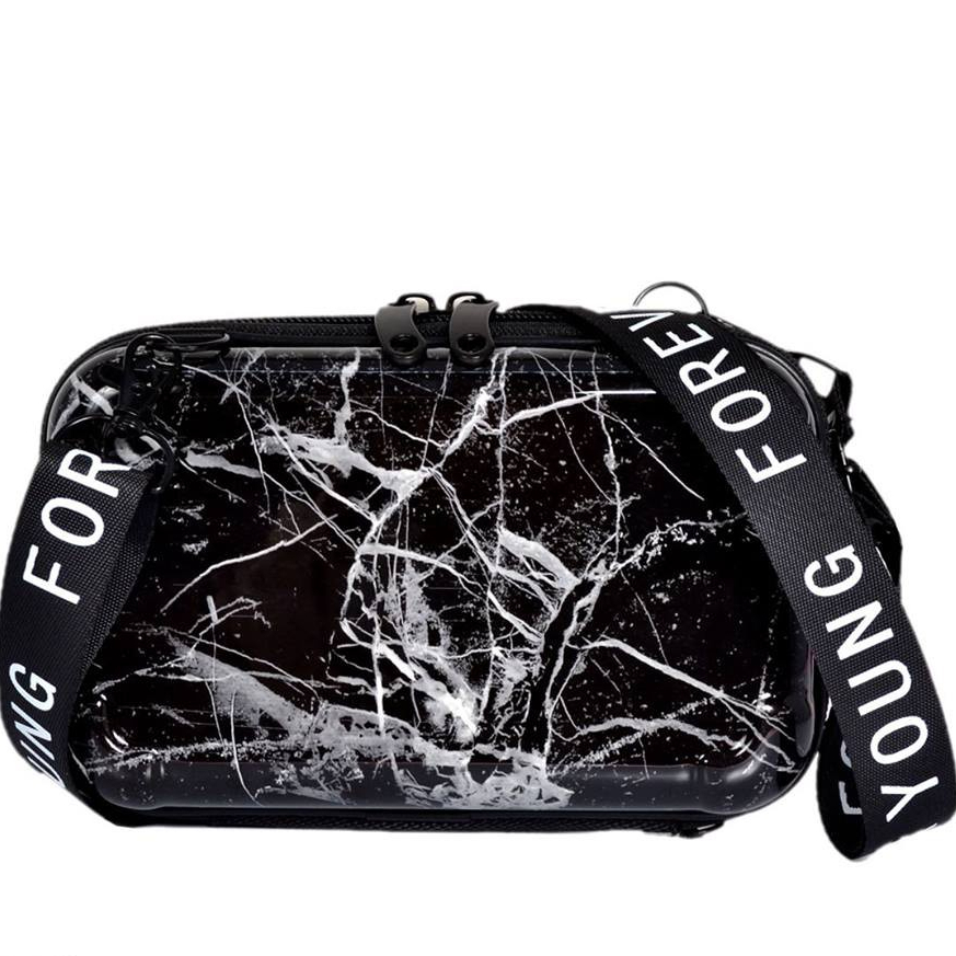 Tas Koper Mini - Tas Selempang Mini koper marble