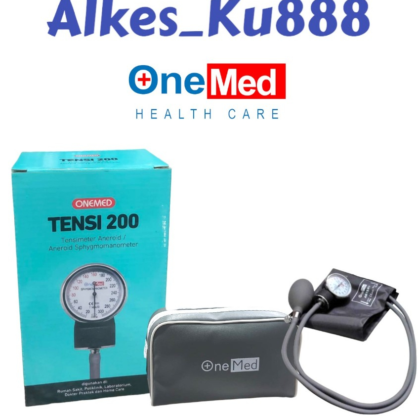 ANEROID ONEMED/TENSI MANUAL ONEMED 200/ANEROID SPHYGMOMANOMETER ONEMED